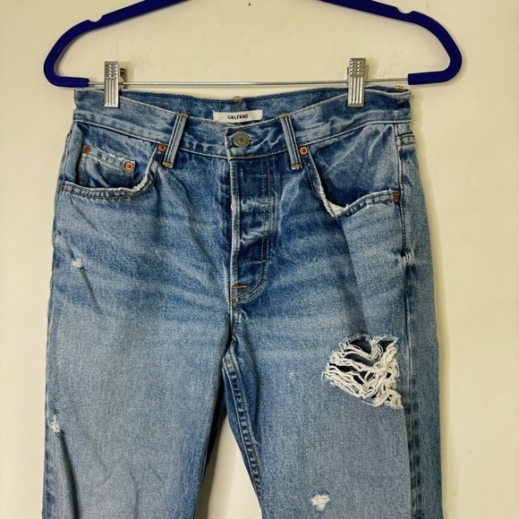 GRLFRND Maran distressed crop rigid jeans - Picture 5 of 11